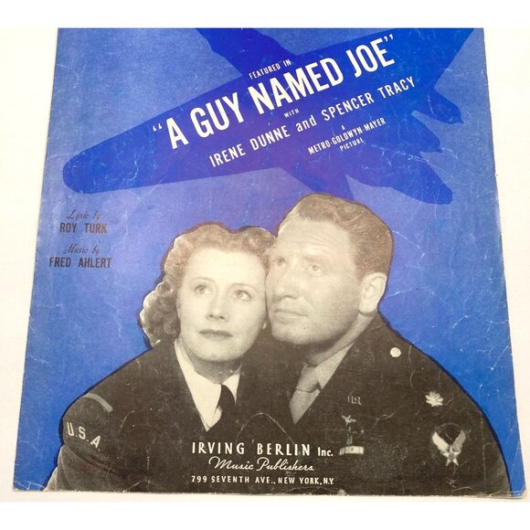Ill Get By Vintage Piano Sheet Music Roy Turk Fred Ahlert 40s A Guy Named Joe - Picture 6 of 7
